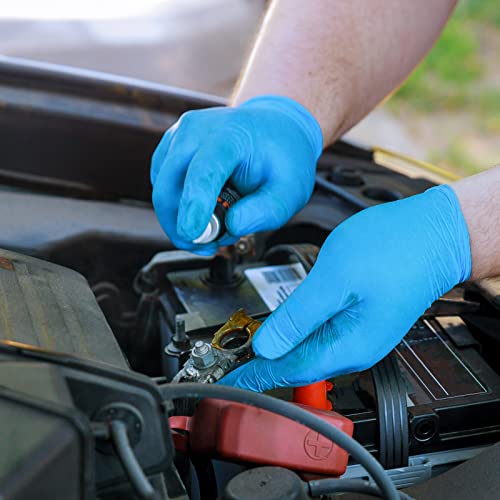 GMG SINCE1988 Disposable Nitrile Gloves, PowderFree, LatexFree Safety