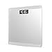 LUOYIMAN Body Weight Scale Digital Electronic Bathroom Scale High Accuracy 180kg/396lb (Silver)