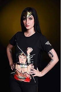 blusa mulher maravilha piticas