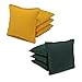 ACA Regulation Cornhole Bags (Set of 8) (Hunter Green and Yellow)