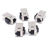 Kework 5 Pack Ethernet RJ45 Keystone Latch