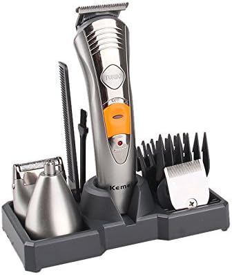 Professional Men/Women Body Beard Hair Cut Clipper Shaver Machine Personal Kit Trimmer Set, Nose &amp; Ear Hair Bikini trimmer Self Hairdo Idea Best Gift Salon Accessories TRM-4S1