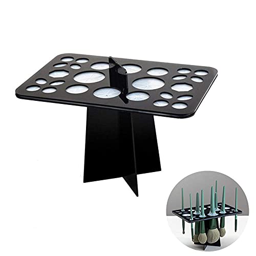 Oacryliby Makeup Brush Drying Rack, Paint Brushes Dryer Stand Tower