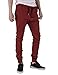 Italy Morn Men Jogger Chinos Pants Casual Khakis Drop Crotch Jogging Twill M Burgundy