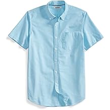 Goodthreads Men's Short-Sleeve Solid Oxford Shirt