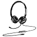 Mpow 071-Upgraded Durability Version, USB Headset with 3.5mm Jack, Lightweight Computer Headset with Noise Cancelling Microphone, Comfy Earmuffs, 7.87ft Wired Headphones for PC, Skype, Phone