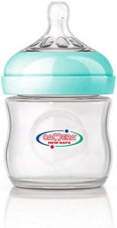 Camera Baby Corporation NEW SAFE ANTI-COLIC System Baby Feeding Bottle (Blue, 120ml/4oz)