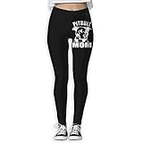 DDCYOGA Pitbull Mom Women's Power Flex Yoga Pants