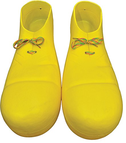 Morris Costumes Clown Shoe Plastic Yellow