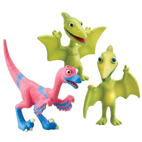 Dinosaur Train - Collectible Dinosaur 3 Pack - Mr. Pteranodon, Don, And Velma