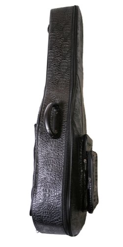 Walker & Williams Hybrid Hardtop Case/Gig Bag for Electric Guitars Black