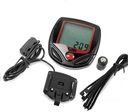 UMESHI Digital Bicycle Bike LCD Cycling Computer Odometer Speedometer Stopwatch BU