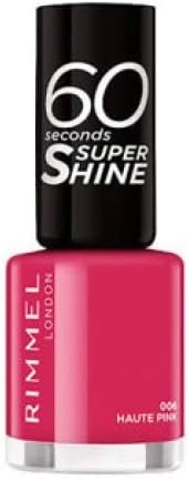 Rimmel London Super Shine 60 Second Varnish 006 Haute Pink