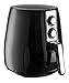Gourmia GAF400 Electric Multipurpose Classic Rapid Air Fryer - Dual Dial Timer & Temperature controls, 10 cup / 4 Liter Capacity, 1230W- Includes Free Recipe Book - 110V