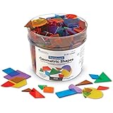Learning Resources Translucent Geometric Shapes