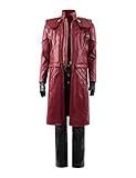 VOSTE Devil May Cry Costume Dante Cosplay PU Long