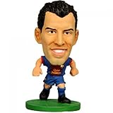 Soccerstarz Barcelona Sergio Busquets Home Kit 2015 Football Figures Figurines