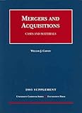 Mergers and Acquisitions, 2005 Supplement, Carney, 1587788640
