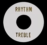 Allparts AP-0663-025 White Plastic Rhythm/Treble Ring