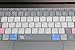 Premium MAC OS Shortcuts Keyboard Cover for 2018 2017 2016 Release MacBook Pro 13 Inch A1708 Without TouchBar and MacBook 12 Inch A1534