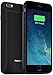 PowerBear iPhone 6 Plus Battery Case iPhone 6S Plus 7200 mAh External Rechargeable Charger Pack for Apple iPhone 6 Plus and 6S Plus Up to 245 percent Extra Battery BLACK 24 Month Warranty Included