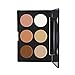 RUIMIO Contour Kit Cream Contour Palette 6 Colors with Makeup Brush Set