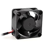 SODIAL(R) 40mm DC 5V 6.42CFM Chipset Cooling Fan Black for Computer CPU Cooler