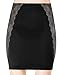 Assets by Sara Blakely Women's Luxe & Lean 1/2 Slip Black Body Shaper MD
