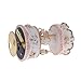 Youtang Clockwork Mechanism 3-Horse Carousel Music Box Melody Carrying You from Castle in The Sky(Laputa)(White)
