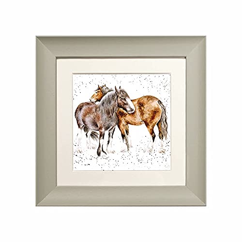 Wrendale Designs - 'Side By Side' Framed Card - Sage