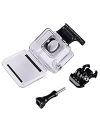 Suptig Estuche protector a prueba de agua para cámara GoPro Hero 4, Hero 3+, Hero3 Cámara para deportes al aire libre para uso bajo el agua - Resistente al agua hasta 147 pies (45 m).