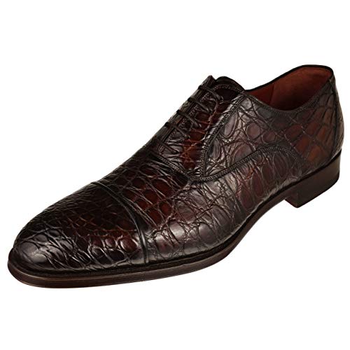 Men's Crocodile Cap Toe Dress Shoe by Magnanni Kuwait Ubuy
