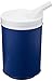 Sammons Preston Insulated Mug with Snorkel Lid, Durable Container for Hot and Cold Liquid Beverages, Tea, Smoothies, 12 oz Blue Travel Coffee Cup with Lid for Elderly, Disabled, Handicapped, Weak Grip