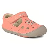 Momo Baby Girls First Walker/Toddler Sparkle Flower Sandal Shoes