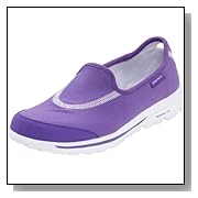 Purple Shoes For Women Skechers Women's Go Walk Slip-On