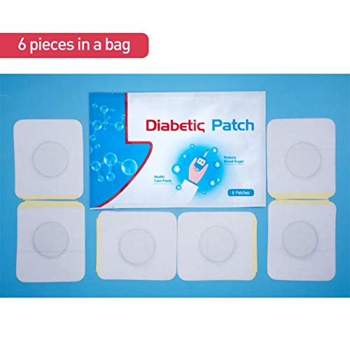 ROMANTIC BEAR 6Pcs Diabetes Plasters Keep Blood Sugar Balance Pure Natural Herbal Health Care Product