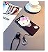 BONTOUJOUR Super Lovely iPhone 7 Plus/iPhone 8 Plus Case, Creative Multifunction Cartoon Soft TPU Phone Case with Hello Kitty Cat Flower Mirror on Back + Lanyard - Hello Kitty Black