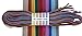 This Season's Colors Fall Fold Over Elastic, FOE (10 Yards, 1 Yard of Each Color, Classic Winter)