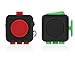 Fidget Cube 2 Pack - 100% Prime Delivery - Fidget Toy - Relieves Stress - Anti Anxiety Fidget Cube - For Children And Adults - ADHD Toys - Help To Focus - 6 Sides Fidget Dice (2 Colors Included)