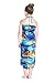 Girl Hawaiian Halter Dress in Blue Sunset