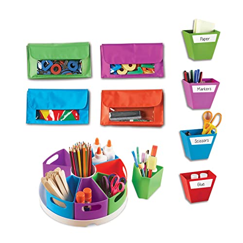 Learning Resources Create-a-Space Storage Bundle, Home School Set, Classroom Ac…