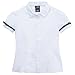 French Toast Short Sleeve Ribbon Bow Blouse Girls