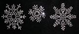 Frozen Snowflakes Iron On Rhinestone Crystal Transfer by Jubilee Rhinestones