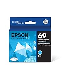 Epson DURABrite T06 Ultra 69 Standard-Capacity Inkjet Cartridge, Cian