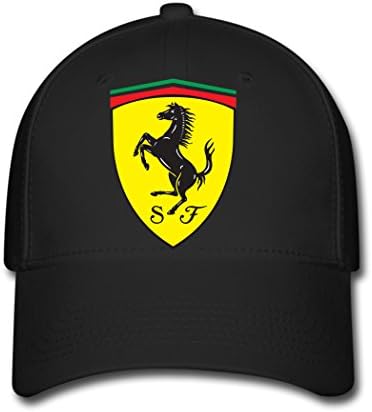 Woman Men Cotton 2016 Ferrari Logo Adjustable hats Baseball caps