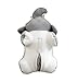 Yzakka Convertible Neck Pillow U Shaped Travel Pillow Stuffed Plush Toy Animal Elephant