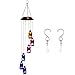 OWNUZZ® Solar Powered Wind Chimes (Lucky Star) Color Changing Wind Chimes Light with Double S Hanging Hook, Romantic Windbell Light Mobile Hanging lamp for Patio Gardening Lighting Home Decoration