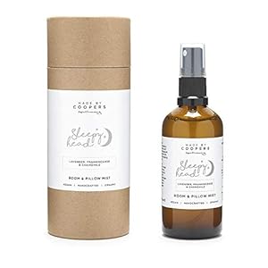 Made By Coopers Natural Room, Linen and Pillow Sleep Spray with Essential Oils Lavender, Frankincense & Chamomile (100ml)