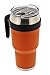 REDUCE COLD-1 Stainless Steel 40oz Vacuum Insulated Thermal Mug, 3-in-1 Lid and Ergonomic Handle - Ideal Cup for Coffee and Water, Powder Coat (Orange) - Great for Home/Travel, Straw Not Included