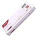 MONAMI Retractable Ballpoint Pens, Fine Point Ball Pen (0.7mm), 12 Count, Oil-Based Ink Pens, For Smooth Correction, Office, School, Clean Writing, Study, Note Taking, Precision, Fine Line, Red